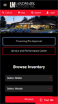 Mobile Screenshot of landmarkmotors.com